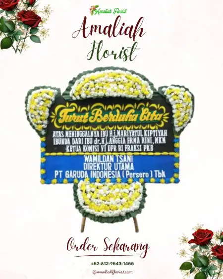 Papan Bunga Duka Ballroom Alam Sutera